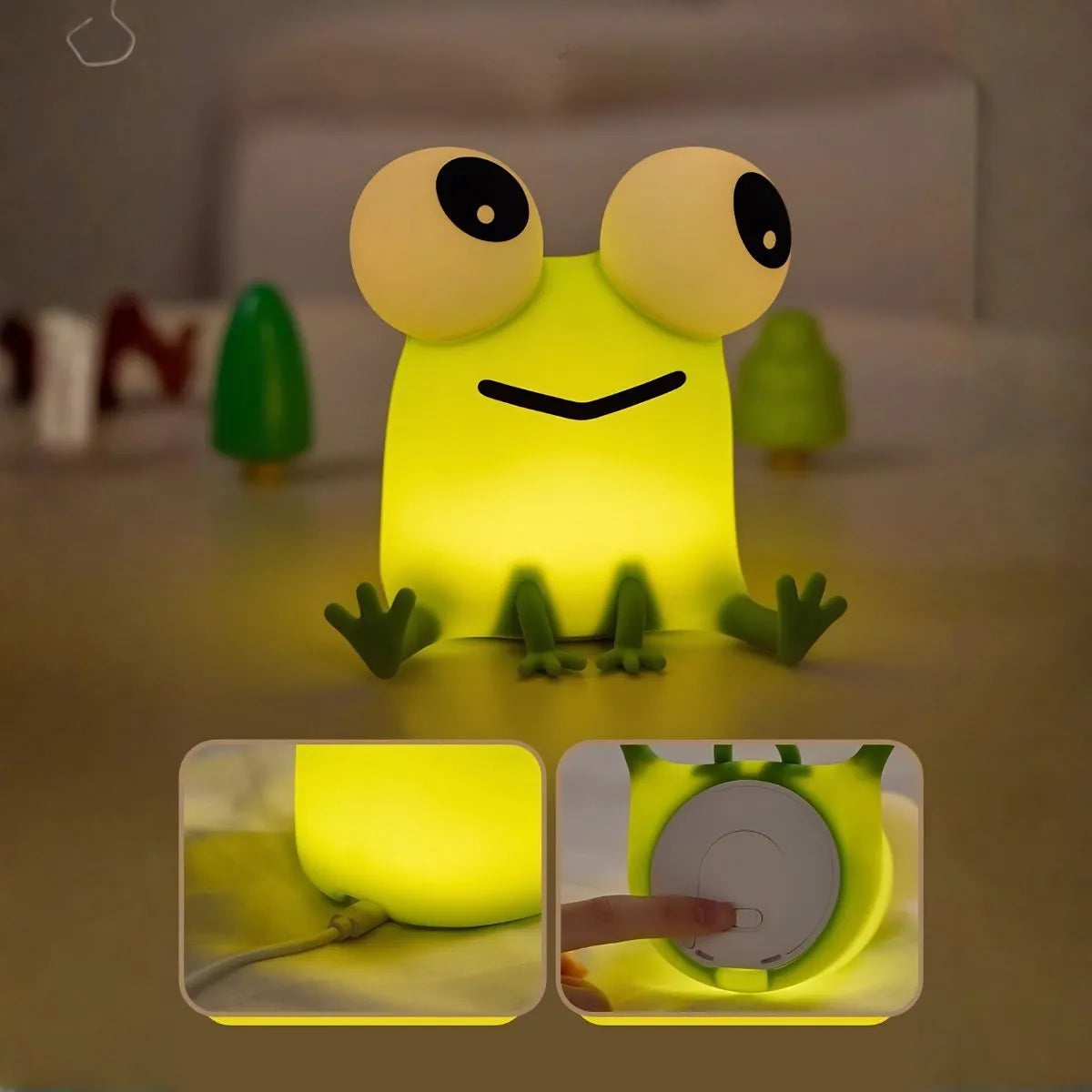 Frog Silicone Night Light